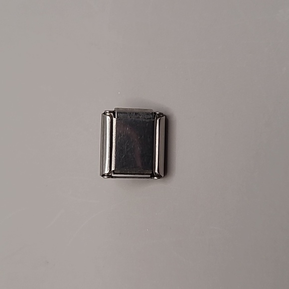 Turquoise Stone Italian Link Stainless Steel Charm 4 Nomination Style Bracelet - Picture 2 of 3